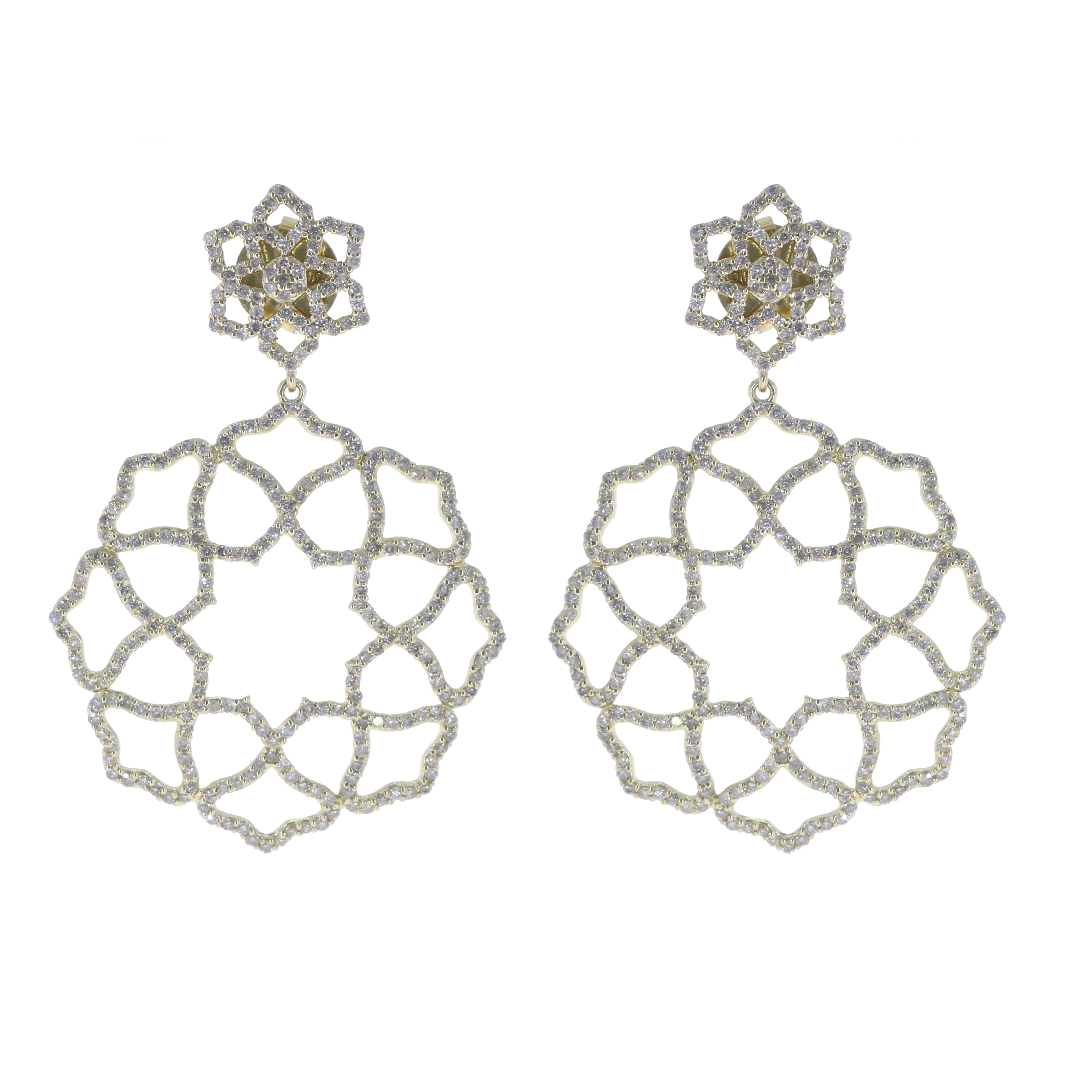 Thin Earring Design 12